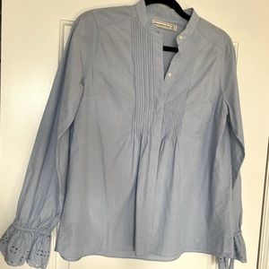 Baby blue Abercrombie blouse